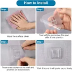 Double Sided Self Adhesive Wall Hooks - Image 2