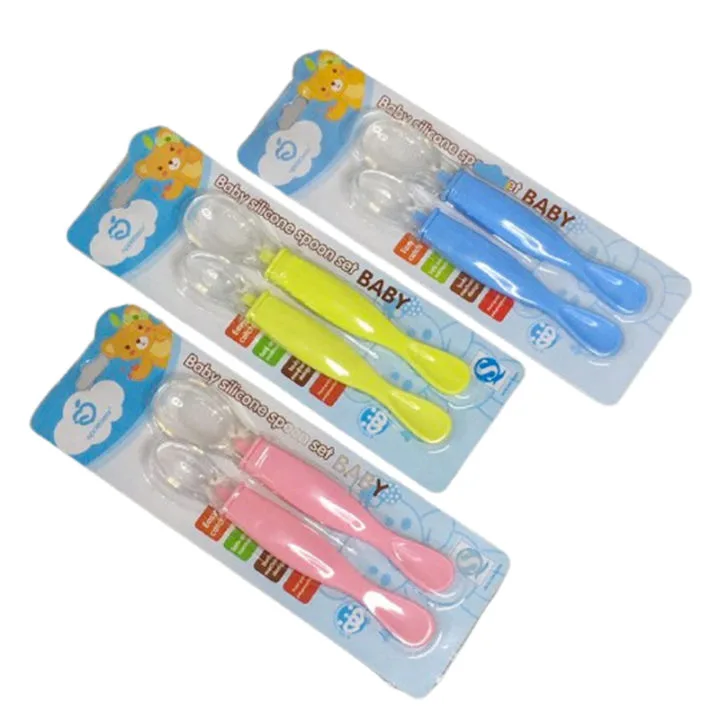 Apple Bear Silicone Spoon For Baby
