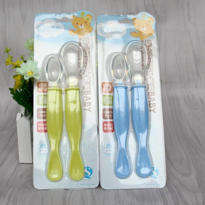Apple Bear Silicone Spoon For Baby