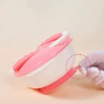 Premium Baby Food Storage Bowl with Spoon - 3pcs - Image 2