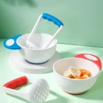 Baby Food Grade Bowl with Masher
