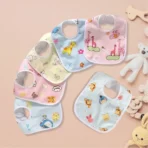 New Born Baby Cotton Bib