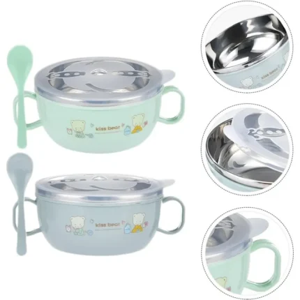 Stainless Steel Baby Feeding Bowl