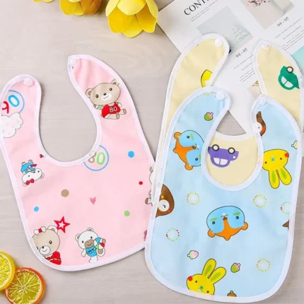 New Born Baby Bibs (লোলদানি) - 3 Pcs
