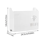 Smart Wall Mounted WiFi Router Stand