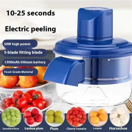 Automatic Rechargeable Vegetable Peeling Machine