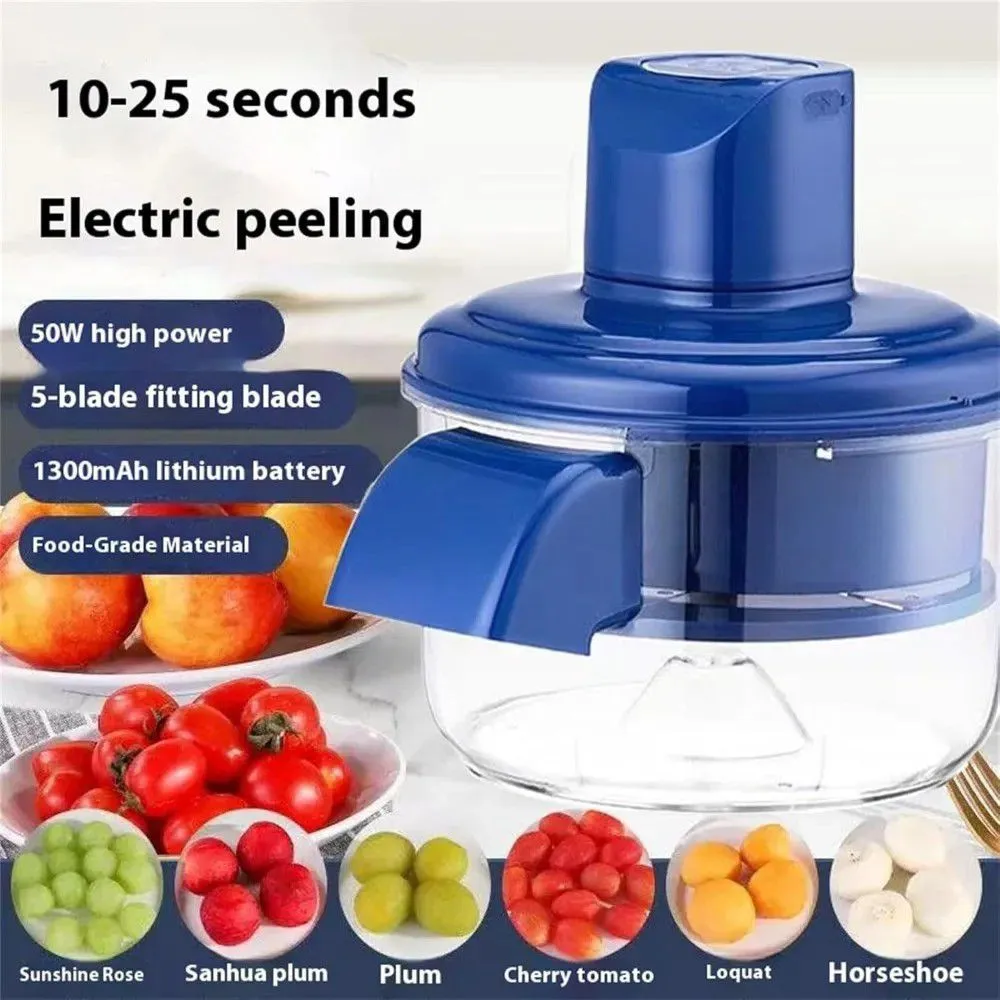 Automatic Rechargeable Vegetable Peeling Machine