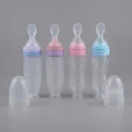 Apple Bear Full Silicone Spoon Feeder